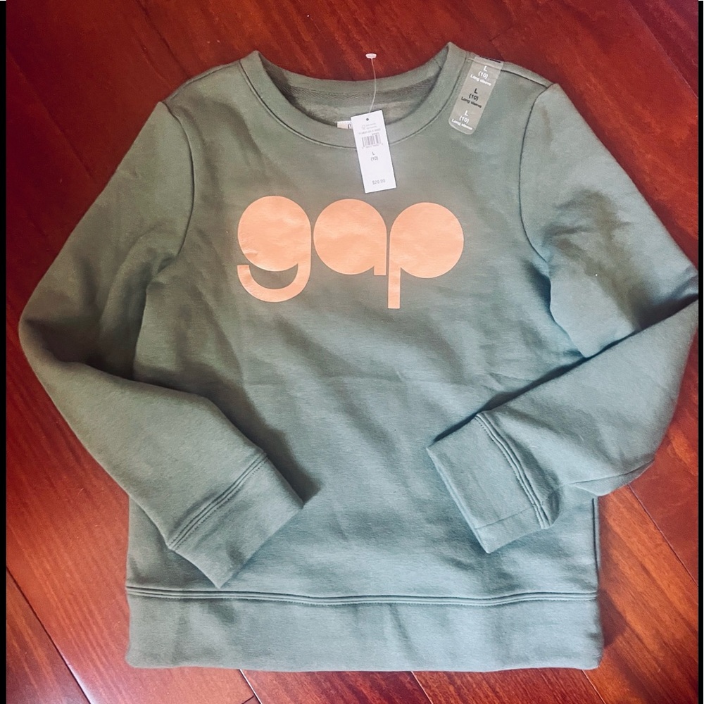 New Gap Sweatshirt, Girl L, 10